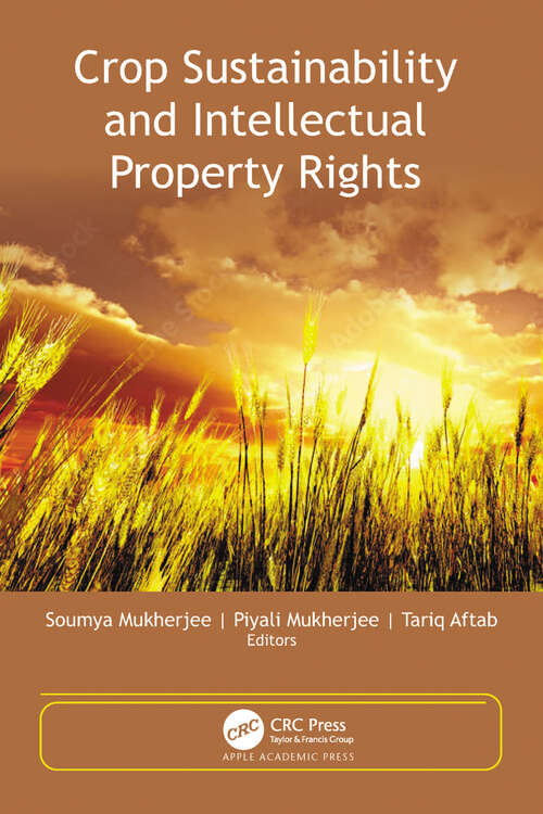Book cover of Crop Sustainability and Intellectual Property Rights
