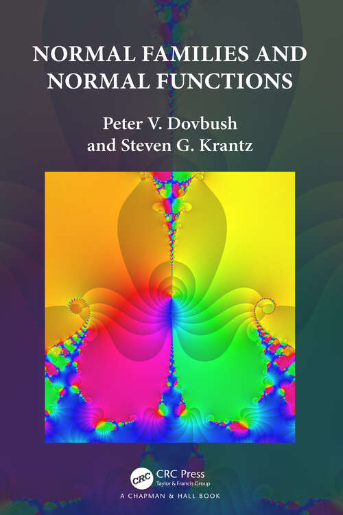 Book cover of Normal Families and Normal Functions