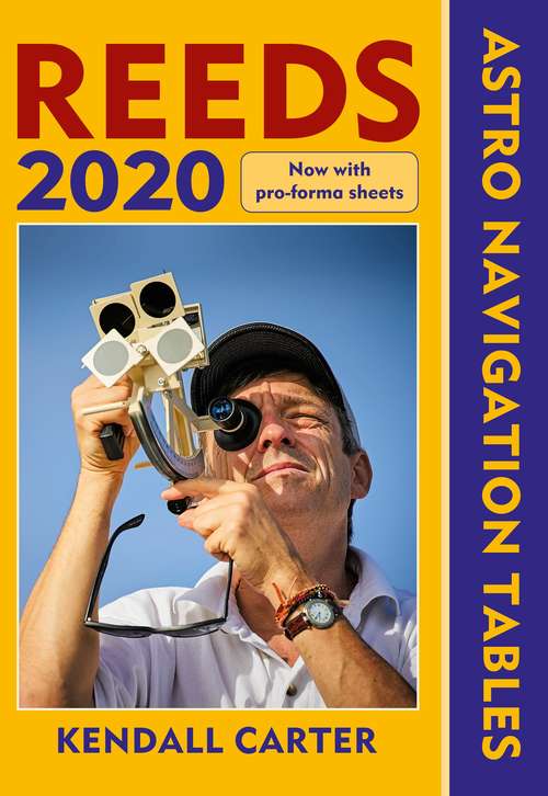 Book cover of Reeds Astro Navigation Tables 2020