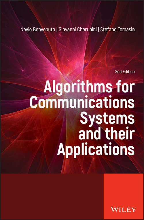 Book cover of Algorithms for Communications Systems and their Applications (2)