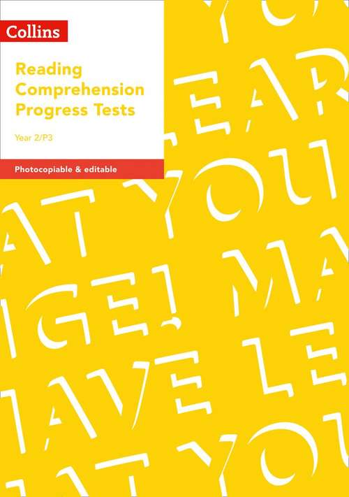 Book cover of Year 2/P3 Reading Comprehension Progress Tests (PDF): Collins Tests & Assessment (Collins Tests And Assessment Ser.)