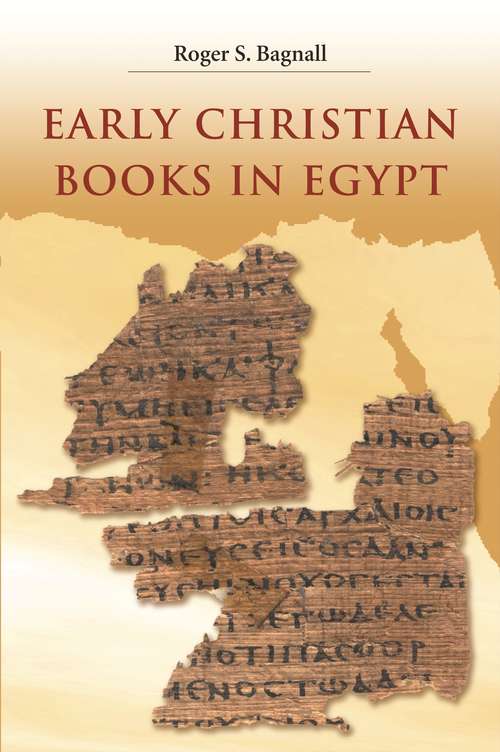 Book cover of Early Christian Books in Egypt