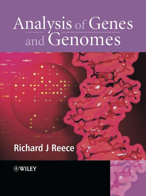 Book cover of Analysis of Genes and Genomes