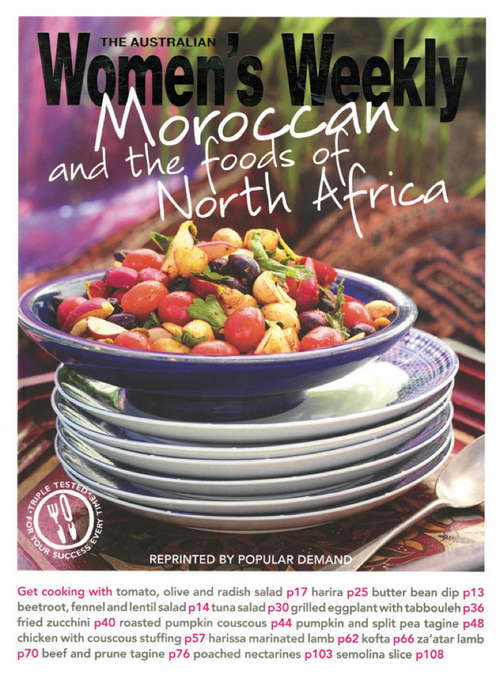 Book cover of Moroccan & the Foods of North Africa: The Australian Women's Weekly (The Australian Women's Weekly Essentials)