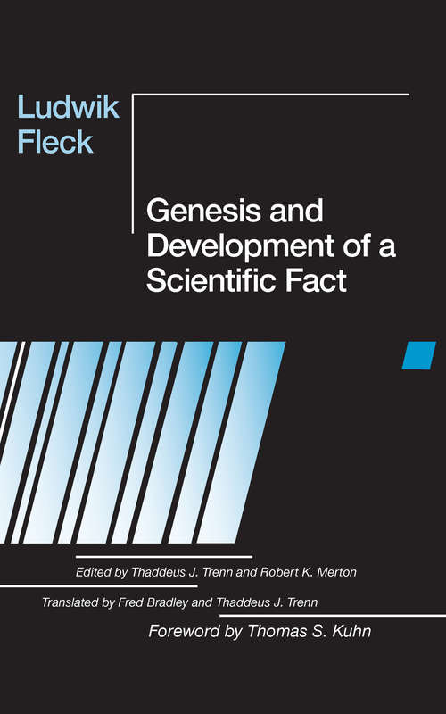 Book cover of Genesis and Development of a Scientific Fact
