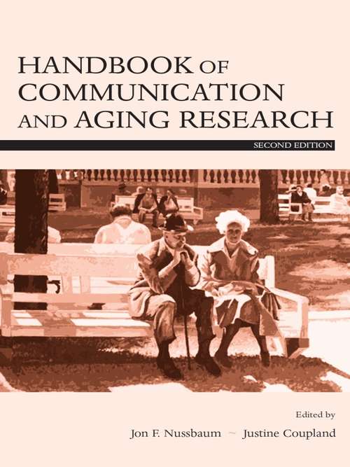 Book cover of Handbook of Communication and Aging Research (2)