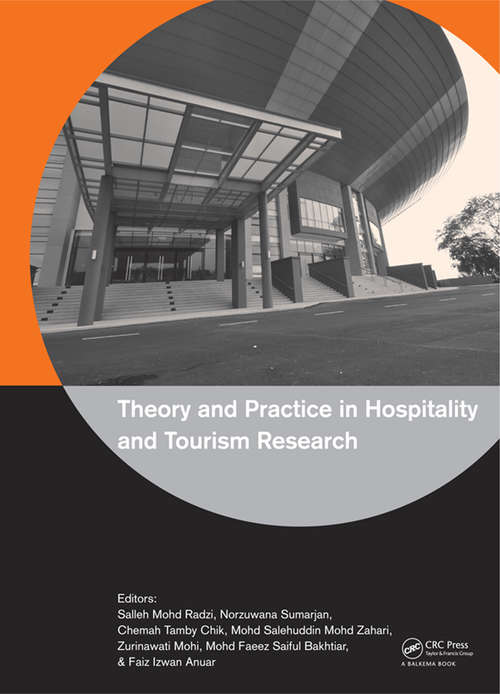 Book cover of Theory and Practice in Hospitality and Tourism Research