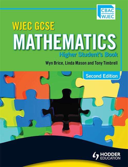 Book cover of WJEC GCSE Mathematics - Higher Student's Book (PDF)