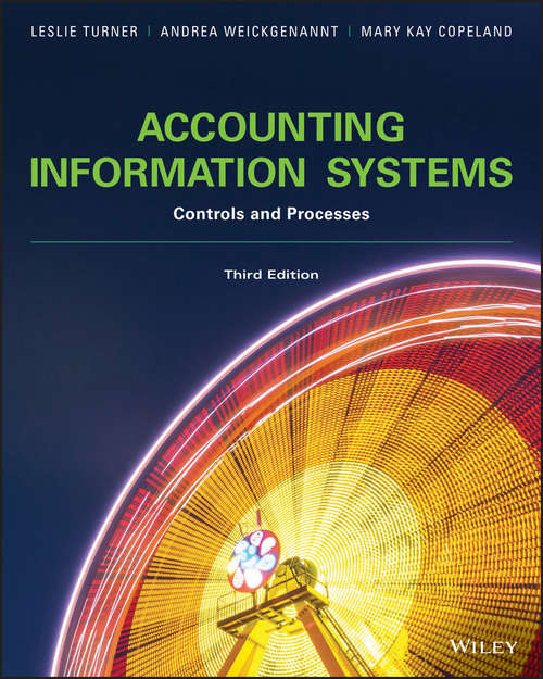 Book cover of Accounting Information Systems: Controls and Processes