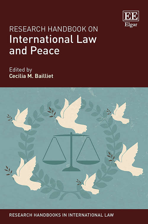 Book cover of Research Handbook on International Law and Peace (Research Handbooks in International Law series)