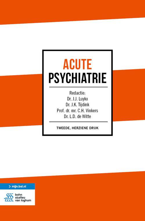 Book cover of Acute psychiatrie (2nd ed. 2022)