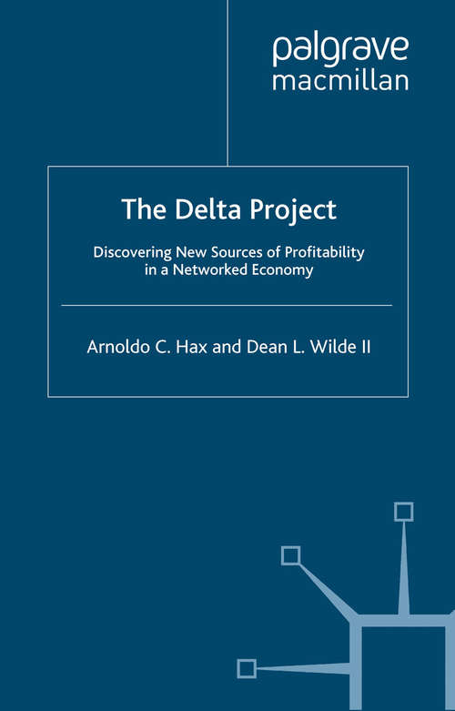 Book cover of The Delta Project: Discovering New Sources of Profitability in a Networked Economy (2001)
