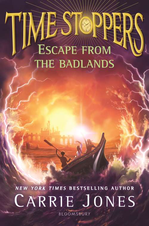 Book cover of Escape from the Badlands (Time Stoppers)