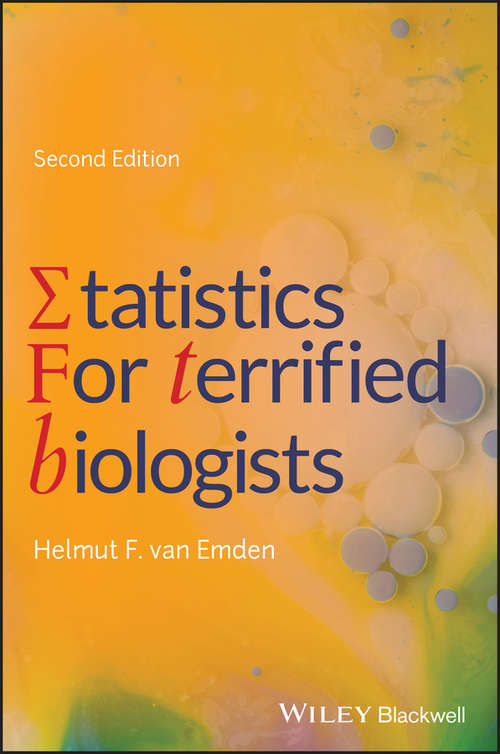 Book cover of Statistics for Terrified Biologists (2)