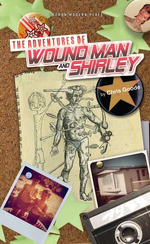 Book cover of The Adventures of Wound Man & Shirley