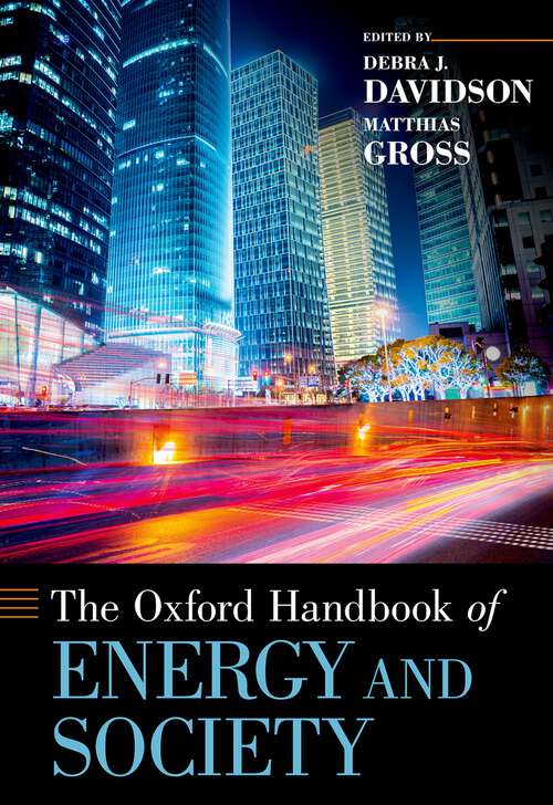 Book cover of The Oxford Handbook of Energy and Society (Oxford Handbooks)