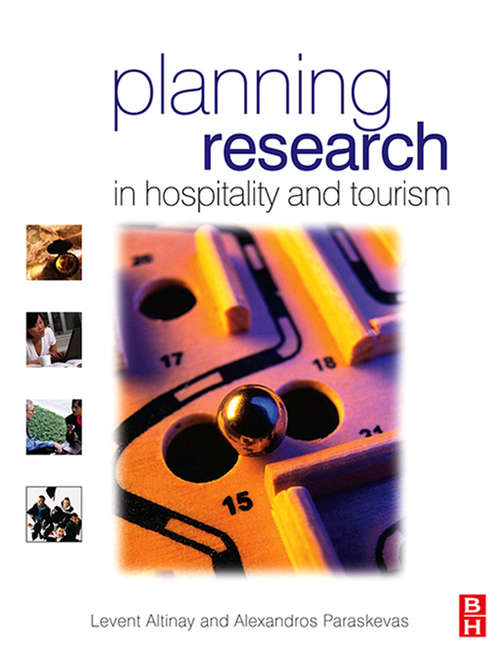Book cover of Planning Research in Hospitality & Tourism