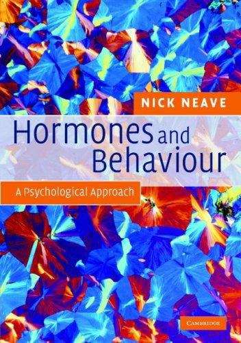 Book cover of Hormones And Behaviour (PDF): A Psychological Approach