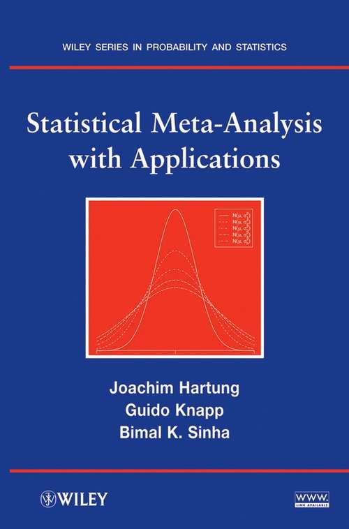 Book cover of Statistical Meta-Analysis with Applications (Wiley Series in Probability and Statistics #738)
