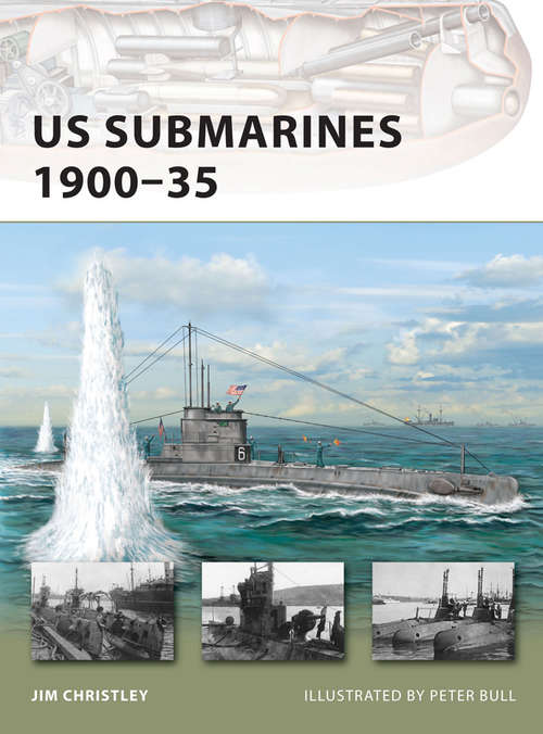 Book cover of US Submarines 1900–35 (New Vanguard #175)