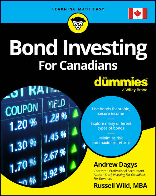 Book cover of Bond Investing For Canadians For Dummies