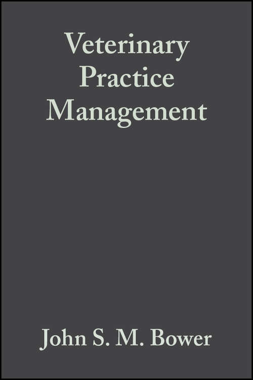 Book cover of Veterinary Practice Management (3)