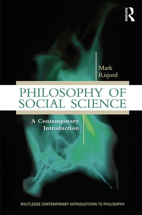 Book cover of Philosophy of Social Science: A Contemporary Introduction