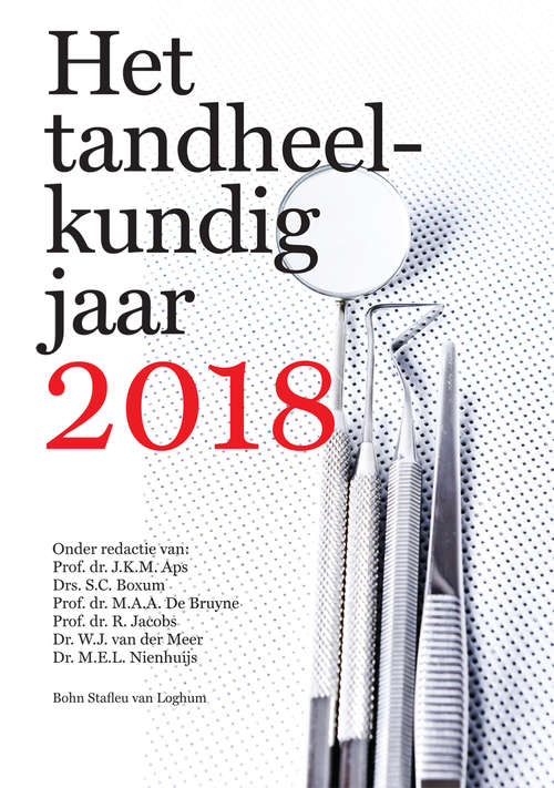 Book cover of Het tandheelkundig Jaar 2018