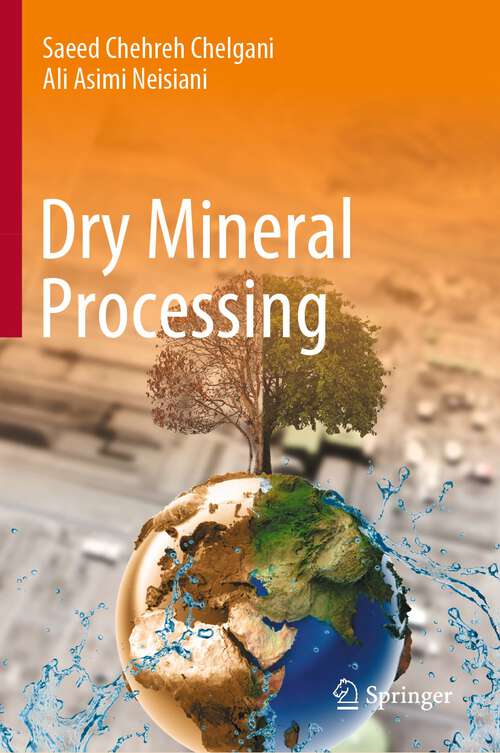Book cover of Dry Mineral Processing (1st ed. 2022)