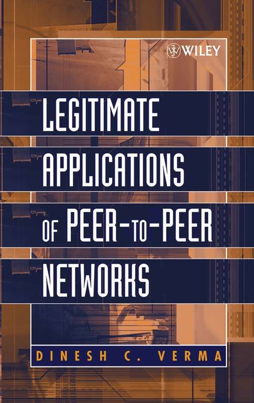 Book cover of Legitimate Applications of Peer-to-Peer Networks