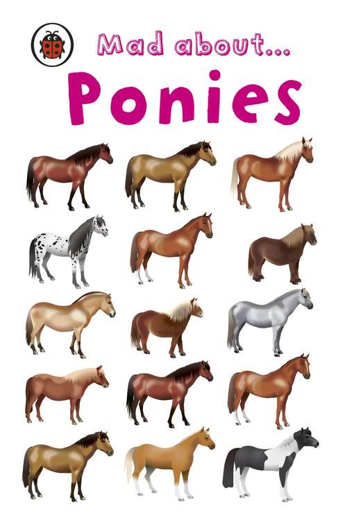 Book cover of Mad About Ponies