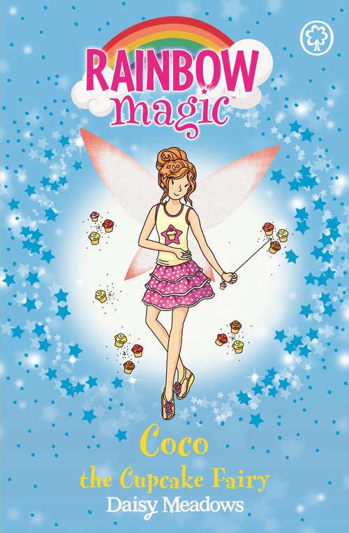 Book cover of Coco the Cupcake Fairy: The Sweet Fairies Book 3 (Rainbow Magic #129)