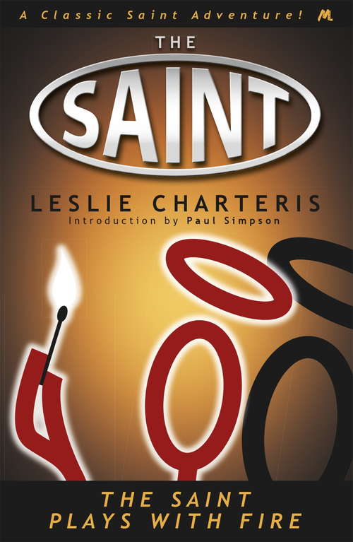 Book cover of The Saint Plays with Fire (Saint Ser. #19)