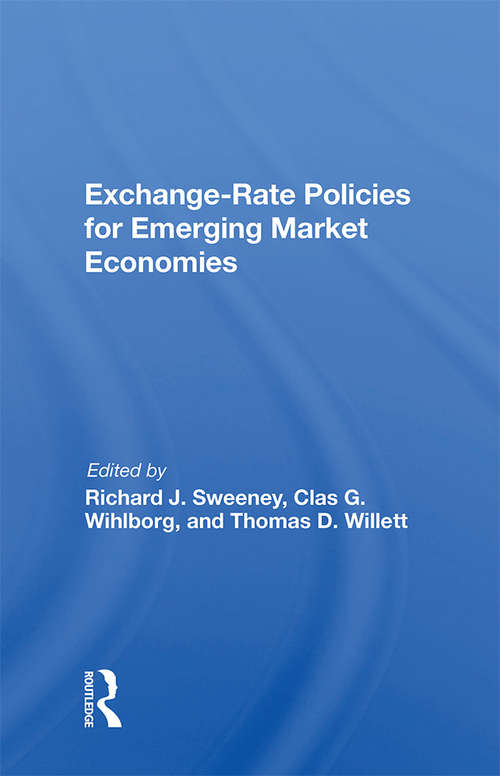 Book cover of Exchange-Rate Policies For Emerging Market Economies