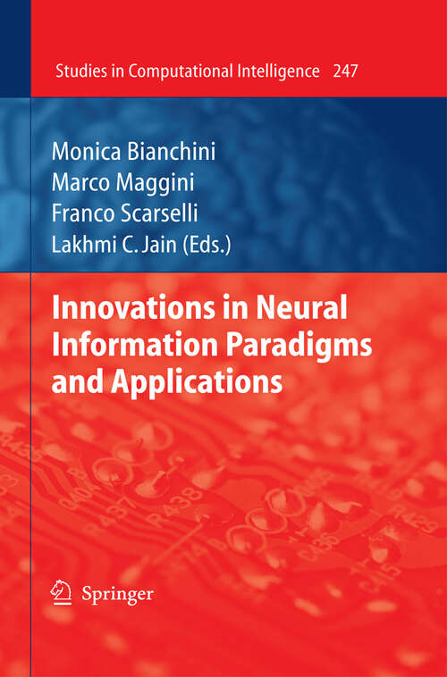 Book cover of Innovations in Neural Information Paradigms and Applications (2010) (Studies in Computational Intelligence #247)