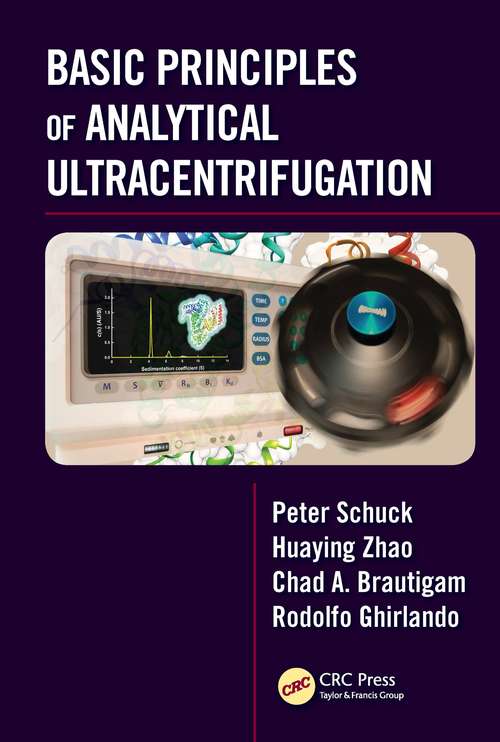 Book cover of Basic Principles of Analytical Ultracentrifugation