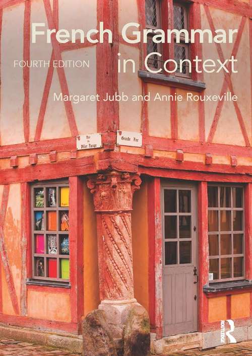 Book cover of French Grammar in Context