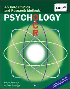 Book cover of OCR Psychology: AS Core Studies and Research Methods (PDF)