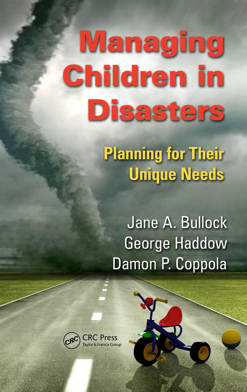 Book cover of Managing Children in Disasters: Planning for Their Unique Needs
