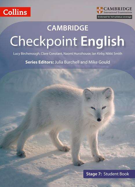 Book cover of Collins Cambridge Checkpoint English - Stage 7: Student Book (PDF)