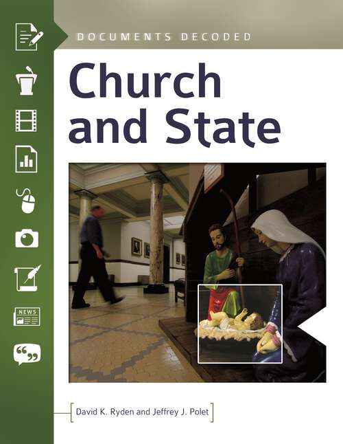 Book cover of Church and State: Documents Decoded (Documents Decoded)