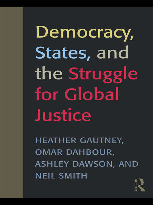 Book cover of Democracy, States, and the Struggle for Social Justice