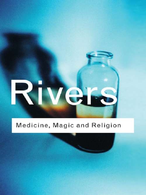 Book cover of Medicine, Magic and Religion