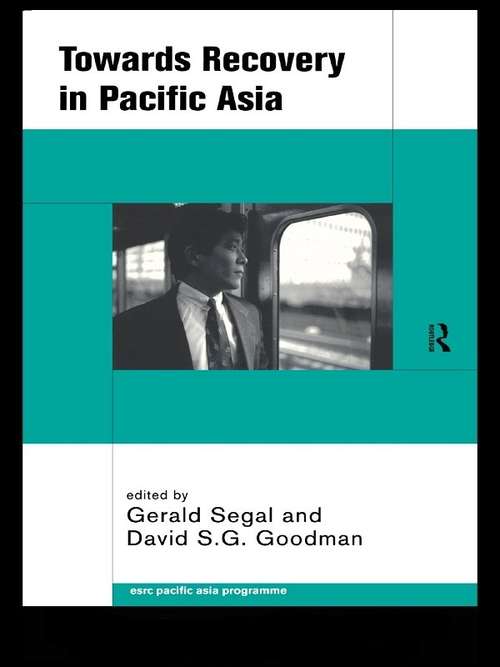 Book cover of Towards Recovery in Pacific Asia