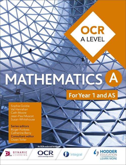 Book cover of OCR A Level Mathematics Year 1 (AS)