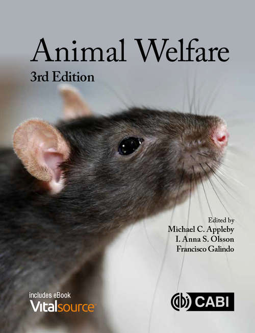 Book cover of Animal Welfare