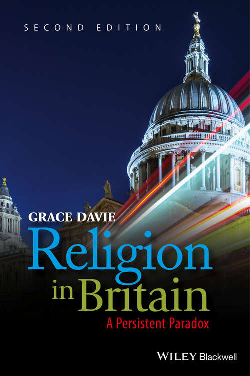 Book cover of Religion in Britain: A Persistent Paradox (2)
