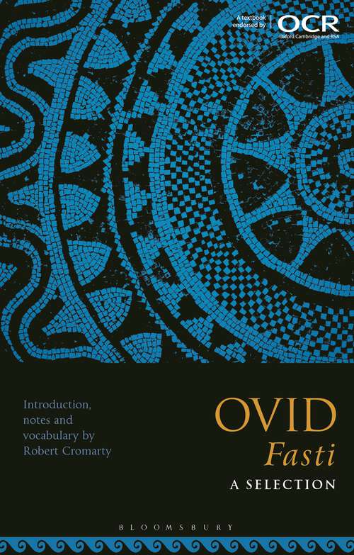 Book cover of Ovid Fasti: A Selection