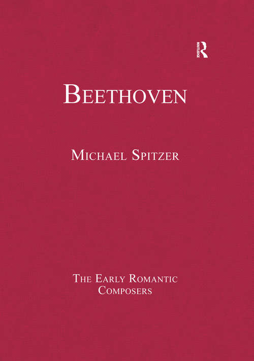 Book cover of Beethoven: Adorno And Beethoven's Late Style (The\early Romantic Composers Ser.)