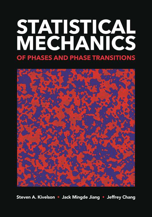 Book cover of Statistical Mechanics of Phases and Phase Transitions
